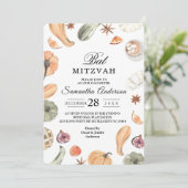 Invitation Citrouille Aquarelle Colorée Tendance | Ambiance d (Debout devant)