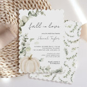 Invitation Citrouille Automne Automne Fête des mariées