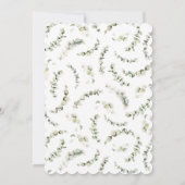 Invitation Citrouille Automne Automne Fête des mariées (Dos)