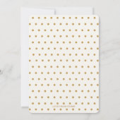 Invitation Citrouille Baby shower (Dos)