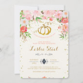 Invitation Citrouille Baby shower (Devant)