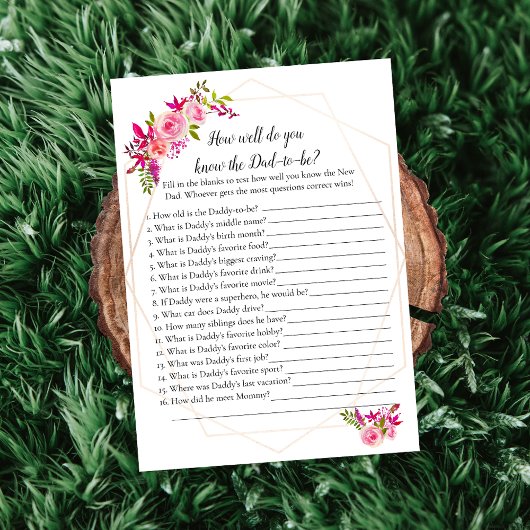 Invitation Citrouille Baby shower Qui Connaît Papa Meilleur J