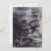 Invitation Citrouille blanc cassé Halloween soirée (Dos)