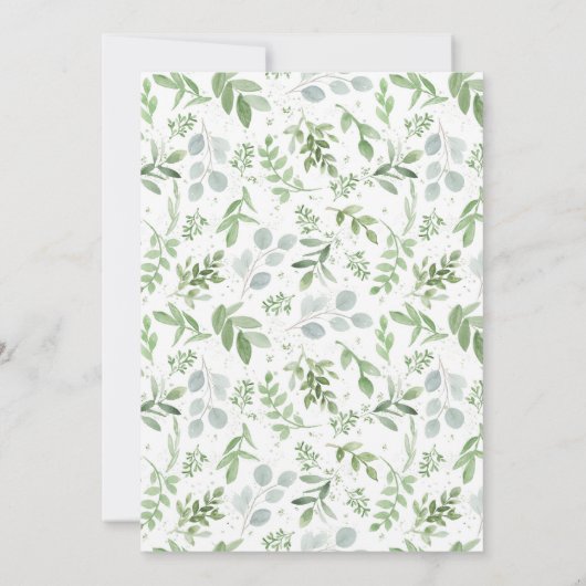 Invitation Citrouille blanc Chalkboard Fall Engagement Party (Dos)