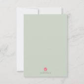 Invitation Citrouille blanc devine le bon jeu de prix (Dos)