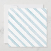 Invitation Citrouille Bleue Douce a Deux Ans Fleur Rustique A (Dos)