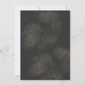 Invitation Citrouille Casquette sorcière Bow Vin Verre Hallow (Dos)