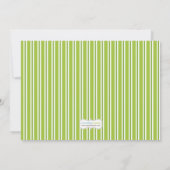 Invitation Citrouille d'automne Baby shower (Dos)