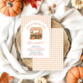 Invitation Citrouille d'automne frais hors Fête des mariées d
