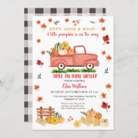 Citrouille De Camion Red Fall Automne Drive By Bab