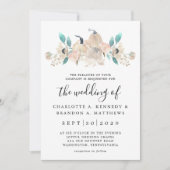 Invitation Citrouille de crème et Eucalyptus Fall Chic Invita (Devant)