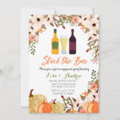 Invitation Citrouille de l'automne Stock de l'invitation du B (Devant)