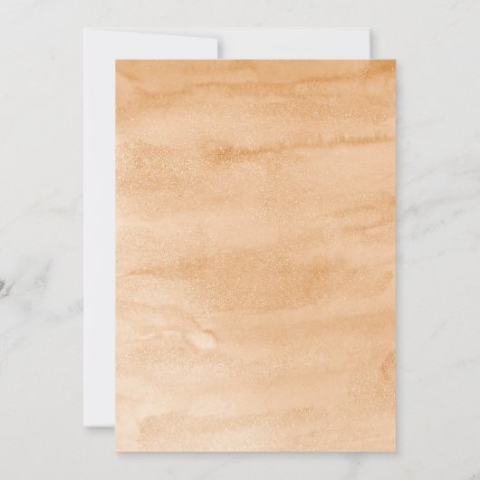 Invitation Citrouille de récolte d'automne Anniversaire (Dos)