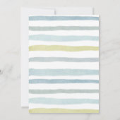 Invitation Citrouille de verdure tomber dans l'amour Baby sho (Dos)