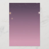 Invitation Citrouille élégant, Floral, Baby shower Mason Jar (Dos)