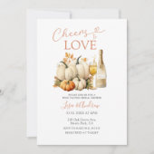 Invitation Citrouille encourage à aimer la Fête des mariées d (Devant)