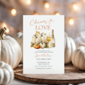 Invitation Citrouille encourage à aimer la Fête des mariées d