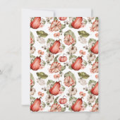 Invitation Citrouille épicé Un Petit Baby shower Citrouille (Dos)