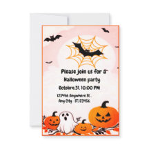 Citrouille Et Fantôme Halloween Moderne