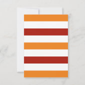 Invitation Citrouille Latte Football Wedding shower noir (Dos)