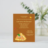 Invitation Citrouille mignon Automne Baby shower d'automne In (Debout devant)