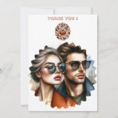 Invitation Citrouille Oval Automne Super Boho Rusty Brown Mar (Dos)