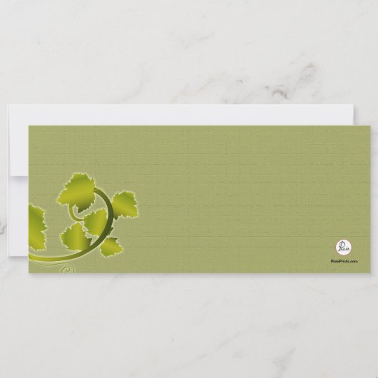 Invitation Citrouille parfaite (Dos)