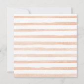 Invitation Citrouille rustique chute dans le Baby shower d'am (Dos)