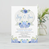 Invitation Citrouille siroter et voir, automne rencontrer acc (Debout devant)