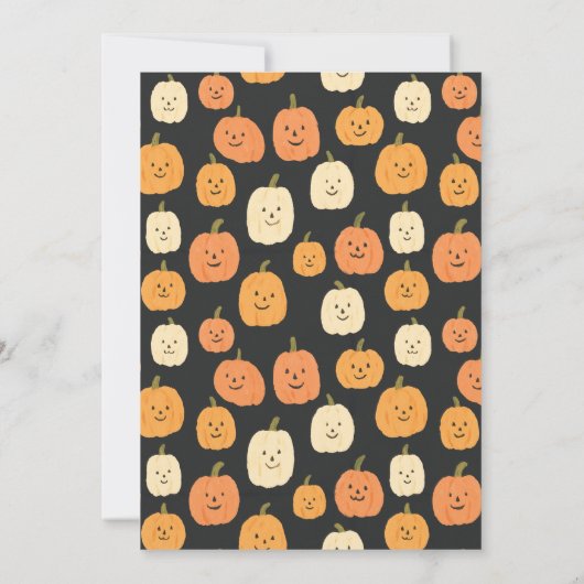 Invitation Citrouille Spooktacular Halloween Parti (Dos)
