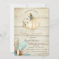 Citrouille, Texture bois, Baby shower de fleurs de