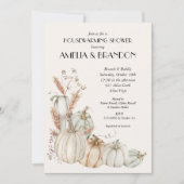 Invitation Citrouille  Wedding shower (Devant)