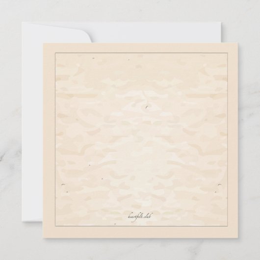 Invitation citrouille Wreath (Dos)