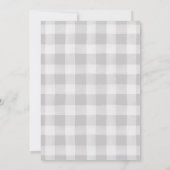 Invitation Citrouilles blancs et fleurs roses Baby shower d'a (Dos)