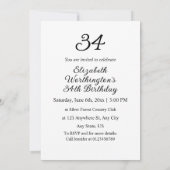 Invitation Citrouilles d'automne feuilles calligraphie texte  (Dos)