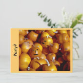 Invitation - Citrouilles de fête (Debout devant)