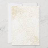 Invitation citrouilles de l'aquarelle automne mariage (Dos)