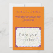 Invitation Citrouilles d'Halloween (Dos)