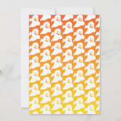 Invitation Citrouilles Et Fantômes Rejoignent-Nous Pour Une F (Dos)