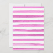 Invitation Citrouilles floraux violets et bleus automne doux  (Dos)