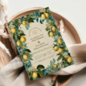 Invitation Citrus Blossom Heritage Wedding