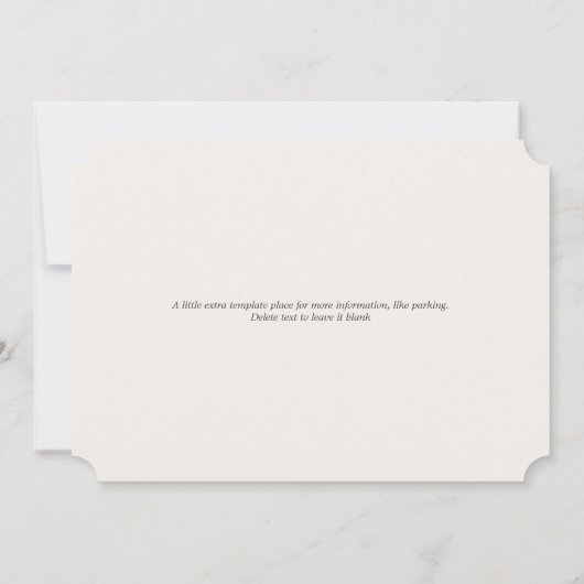 Invitation Citrus Citron Fête des mariées principale Squeeze  (Dos)