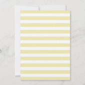 Invitation Citrus citron Italie Genre Neutre Baby shower Chic (Dos)