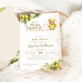 Invitation Citrus Citrus Été Baby shower neutre pour les homm
