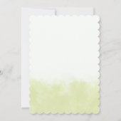 Invitation Citrus de citron vert frais Sip neutre et voir (Dos)