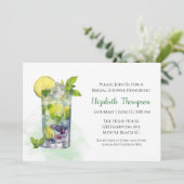Invitation Citrus Fruit Drink Cocktail Fête des mariées (Debout devant)