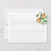 Invitation Citrus Mandarin Charcoal Black Matching Douche (Dos)