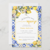 Invitation Citrus Mediterranean Main Squeeze Bridal Shower In (Devant)
