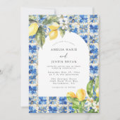 Invitation Citrus méditerranéen (Devant)