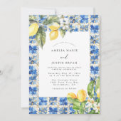 Invitation Citrus méditerranéen (Devant)